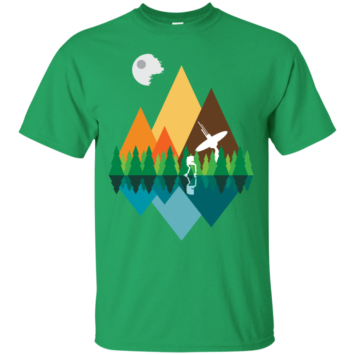 T-Shirts Irish Green / Small Forest View T-Shirt