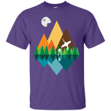 T-Shirts Purple / Small Forest View T-Shirt