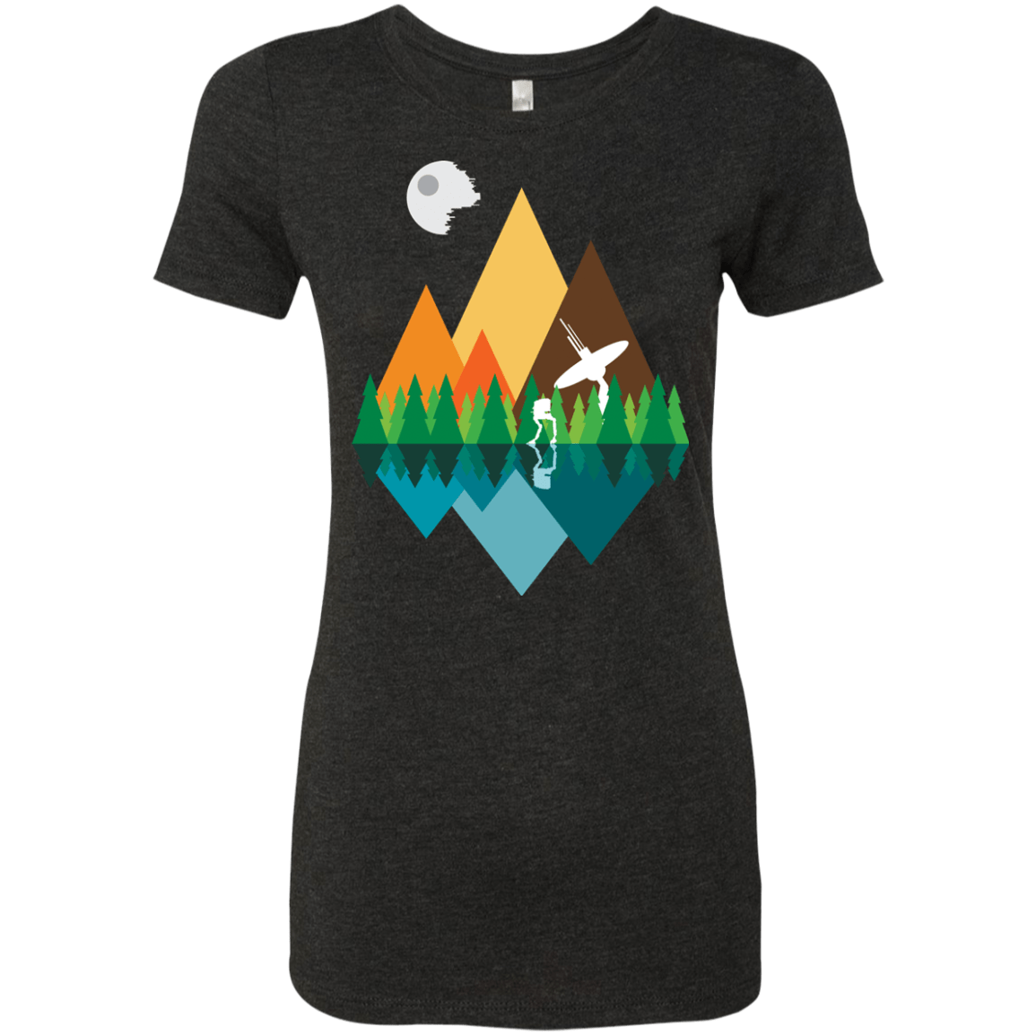 T-Shirts Vintage Black / Small Forest View Women's Triblend T-Shirt