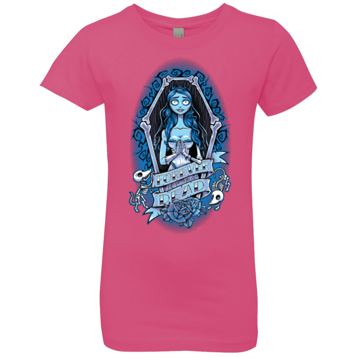 T-Shirts Hot Pink / YXS Forever Dead Girls Premium T-Shirt