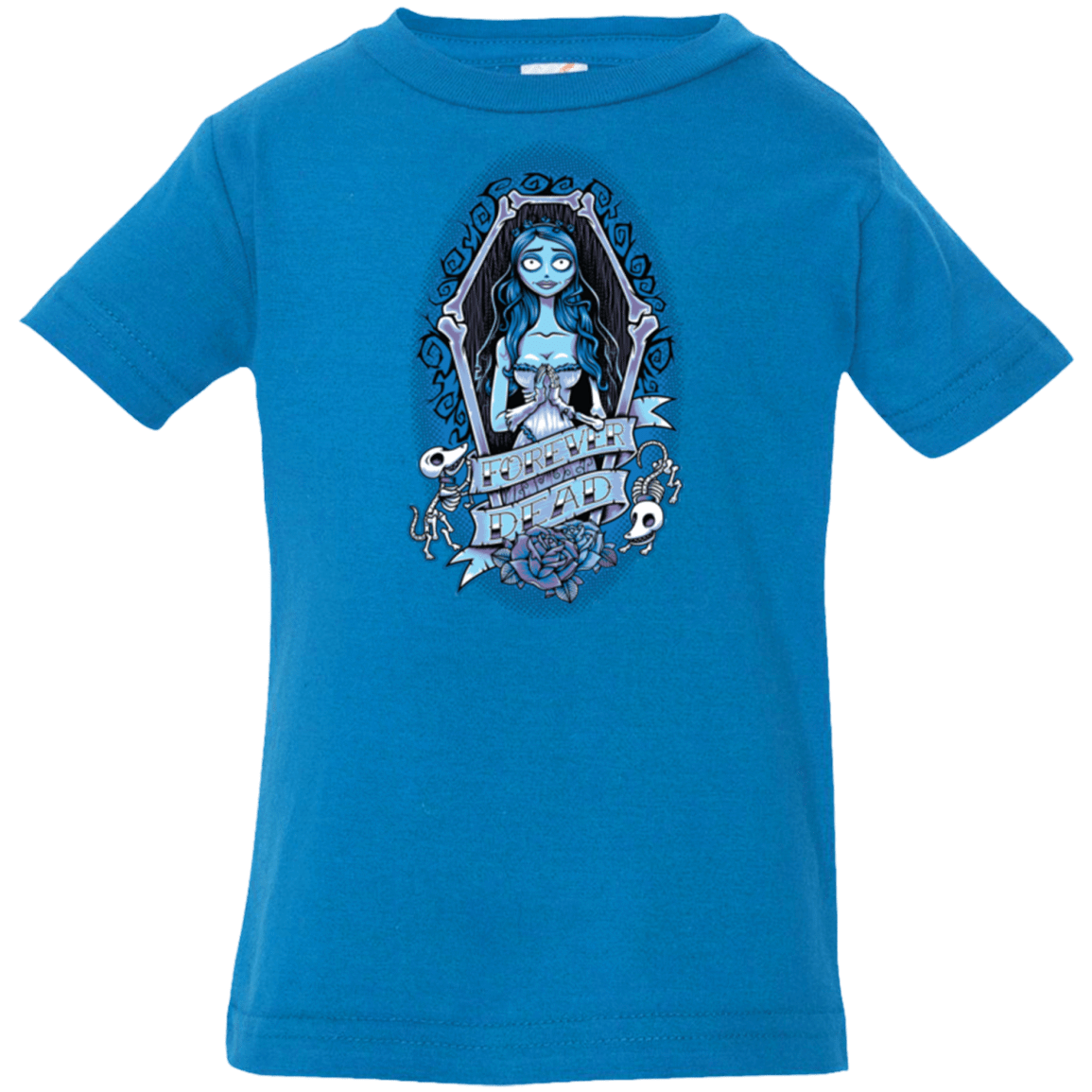 T-Shirts Cobalt / 6 Months Forever Dead Infant PremiumT-Shirt