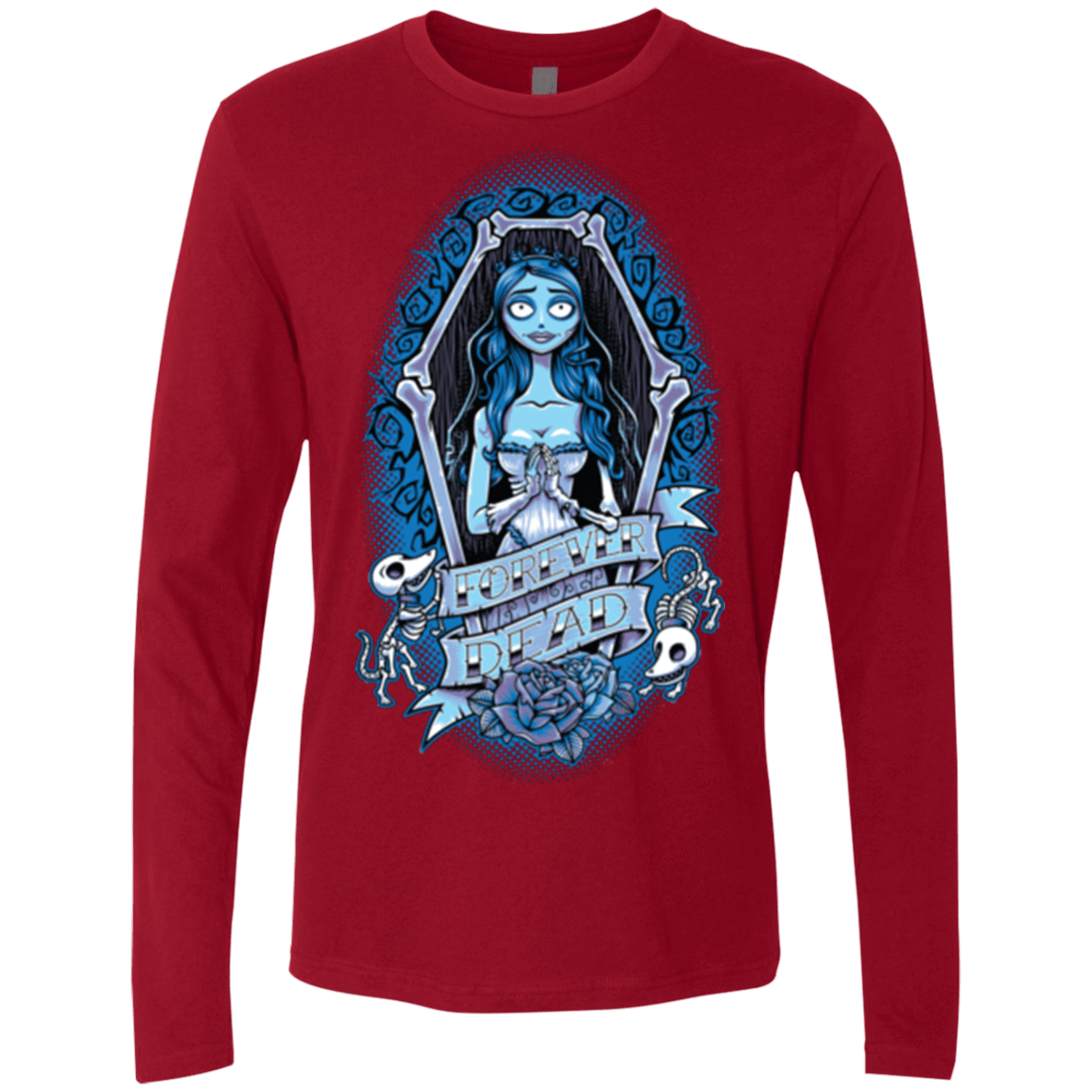 T-Shirts Cardinal / Small Forever Dead Men's Premium Long Sleeve