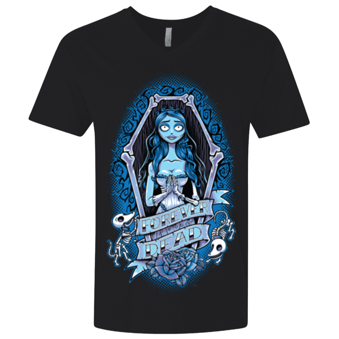 T-Shirts Black / X-Small Forever Dead Men's Premium V-Neck