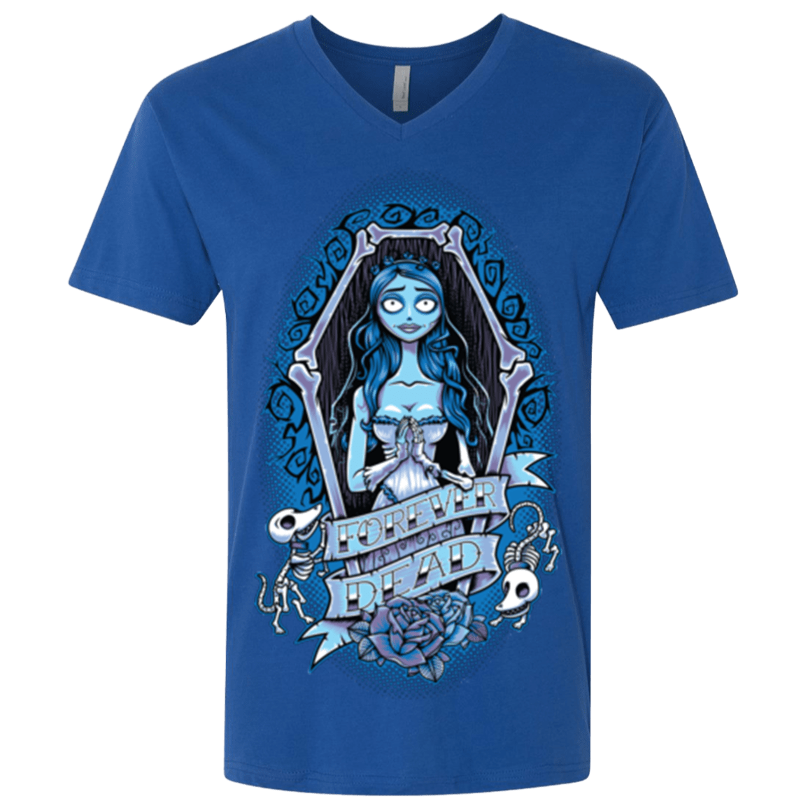 T-Shirts Royal / X-Small Forever Dead Men's Premium V-Neck