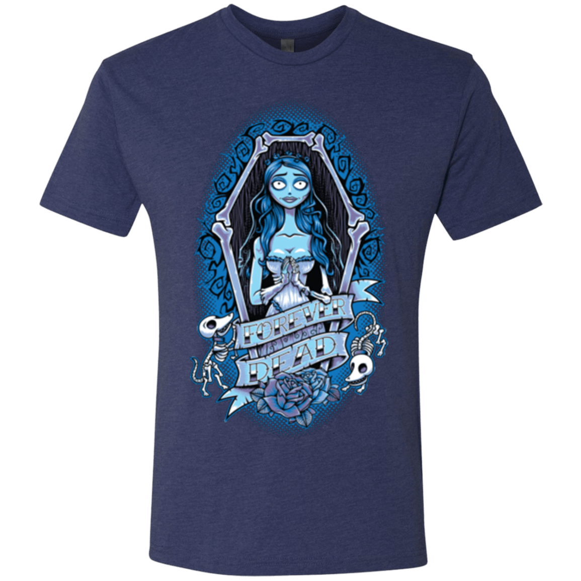 T-Shirts Vintage Navy / Small Forever Dead Men's Triblend T-Shirt