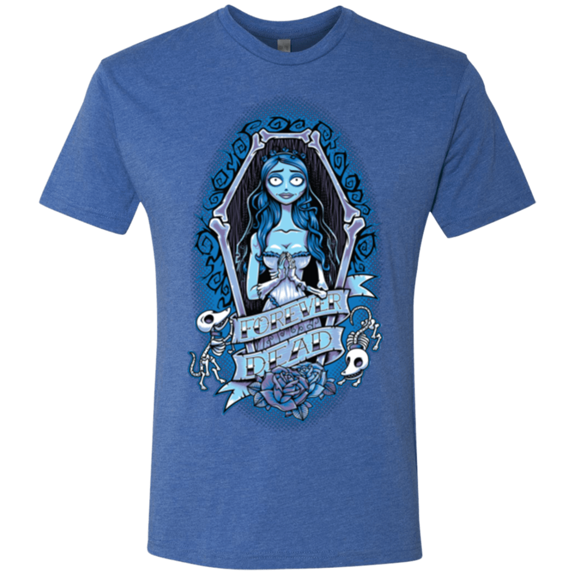 T-Shirts Vintage Royal / Small Forever Dead Men's Triblend T-Shirt