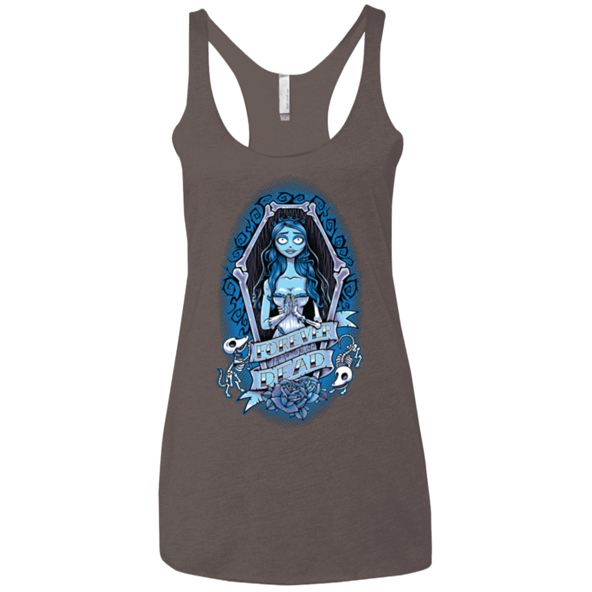 T-Shirts Macchiato / X-Small Forever Dead Women's Triblend Racerback Tank