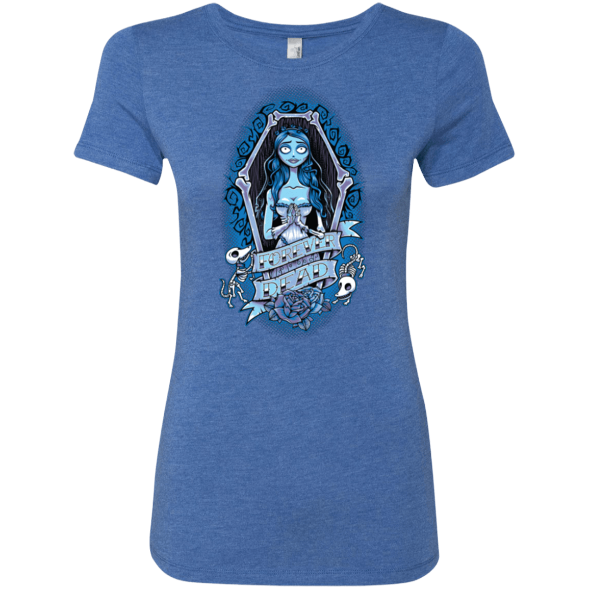T-Shirts Vintage Royal / Small Forever Dead Women's Triblend T-Shirt