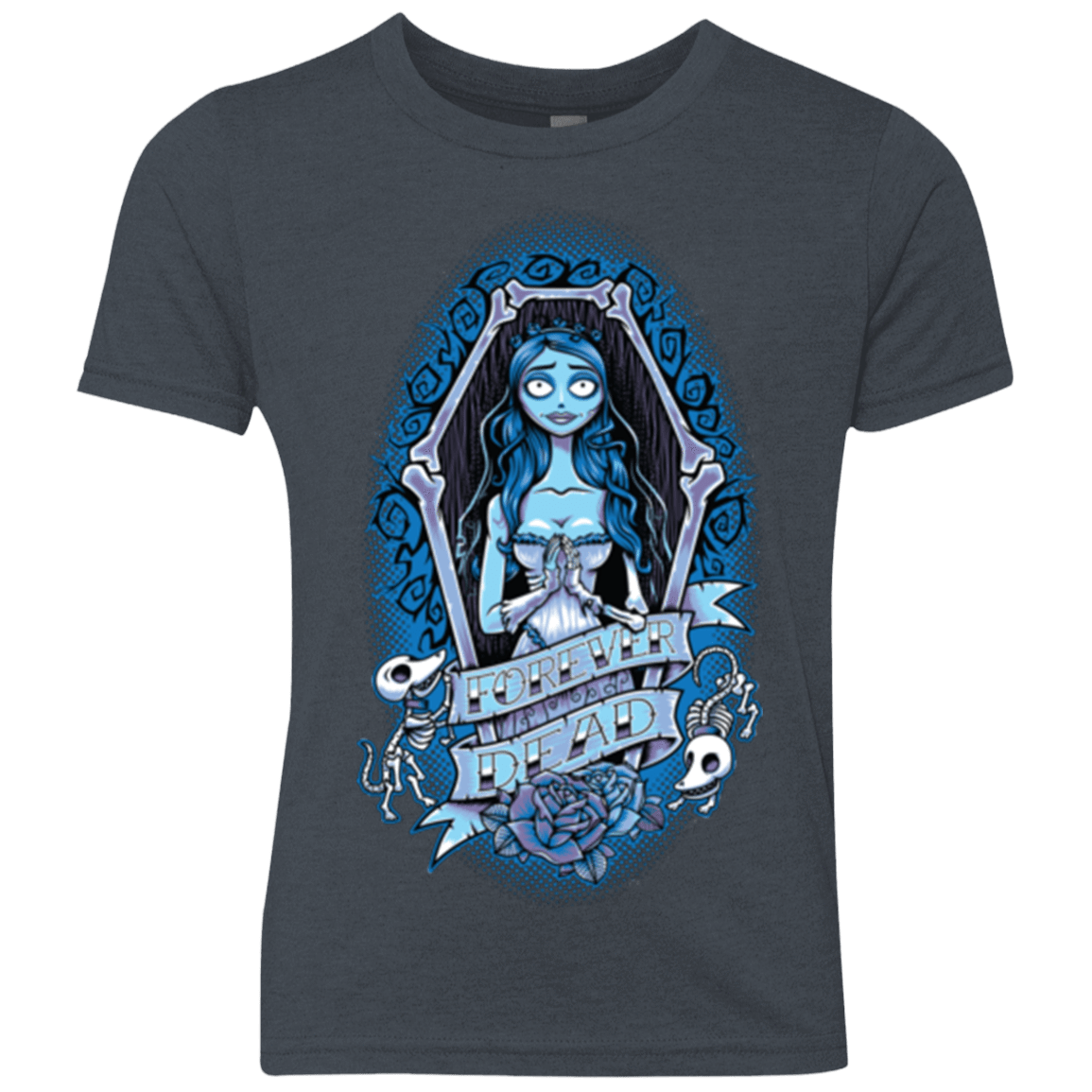 T-Shirts Vintage Navy / YXS Forever Dead Youth Triblend T-Shirt