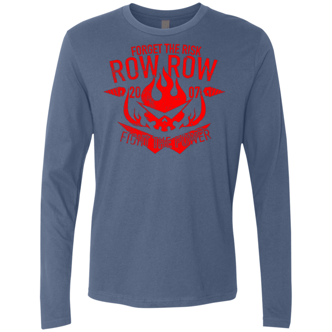 T-Shirts Indigo / Small Forget the Risk Men's Premium Long Sleeve