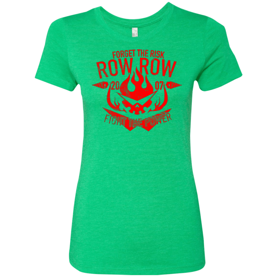 T-Shirts Envy / Small Forget the Risk Women's Triblend T-Shirt