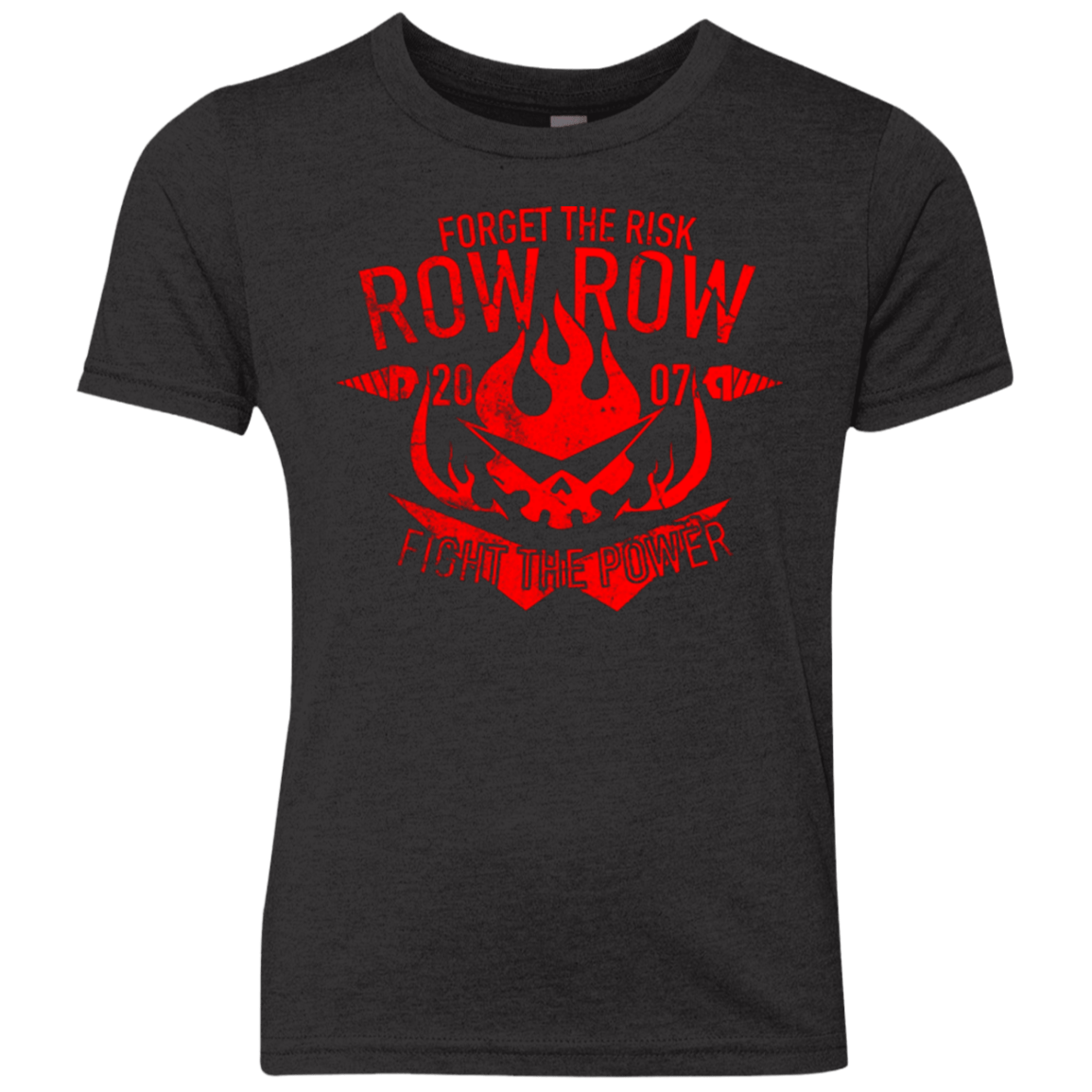 T-Shirts Vintage Black / YXS Forget the Risk Youth Triblend T-Shirt