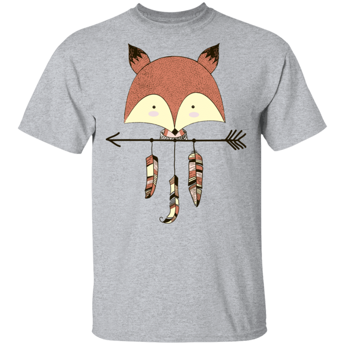 T-Shirts Sport Grey / S Fox Arrow T-Shirt