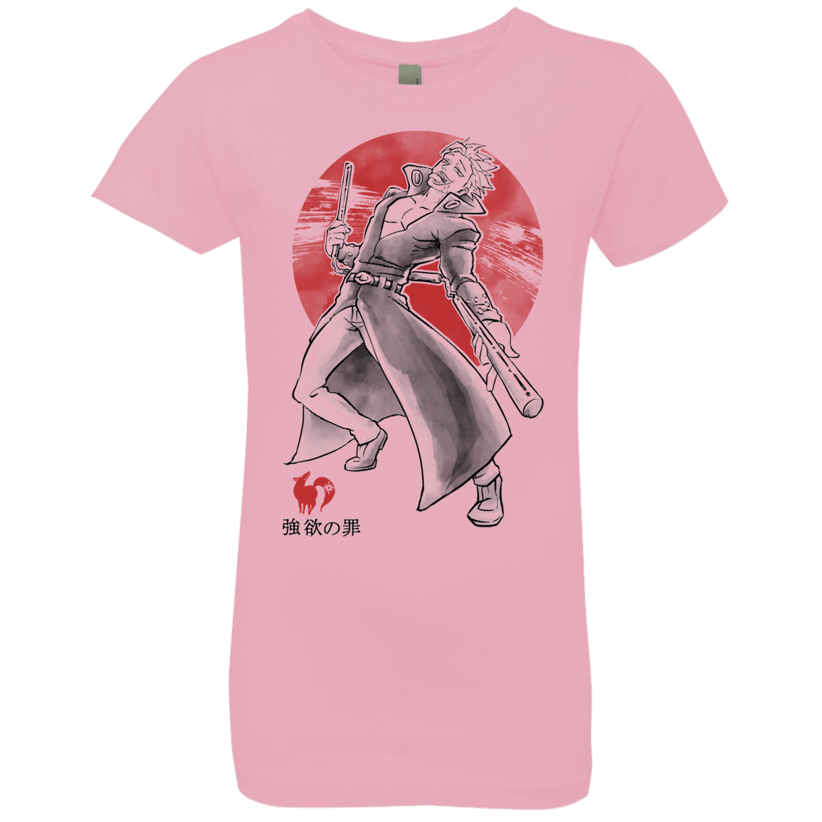 T-Shirts Light Pink / YXS Fox Greed Girls Premium T-Shirt