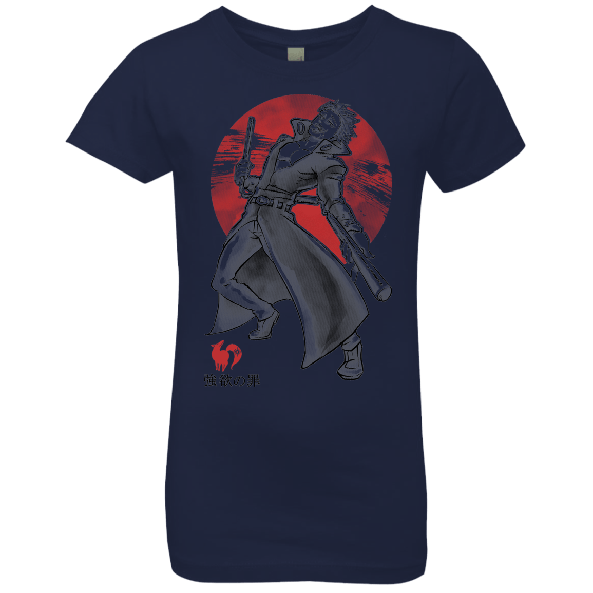 T-Shirts Midnight Navy / YXS Fox Greed Girls Premium T-Shirt