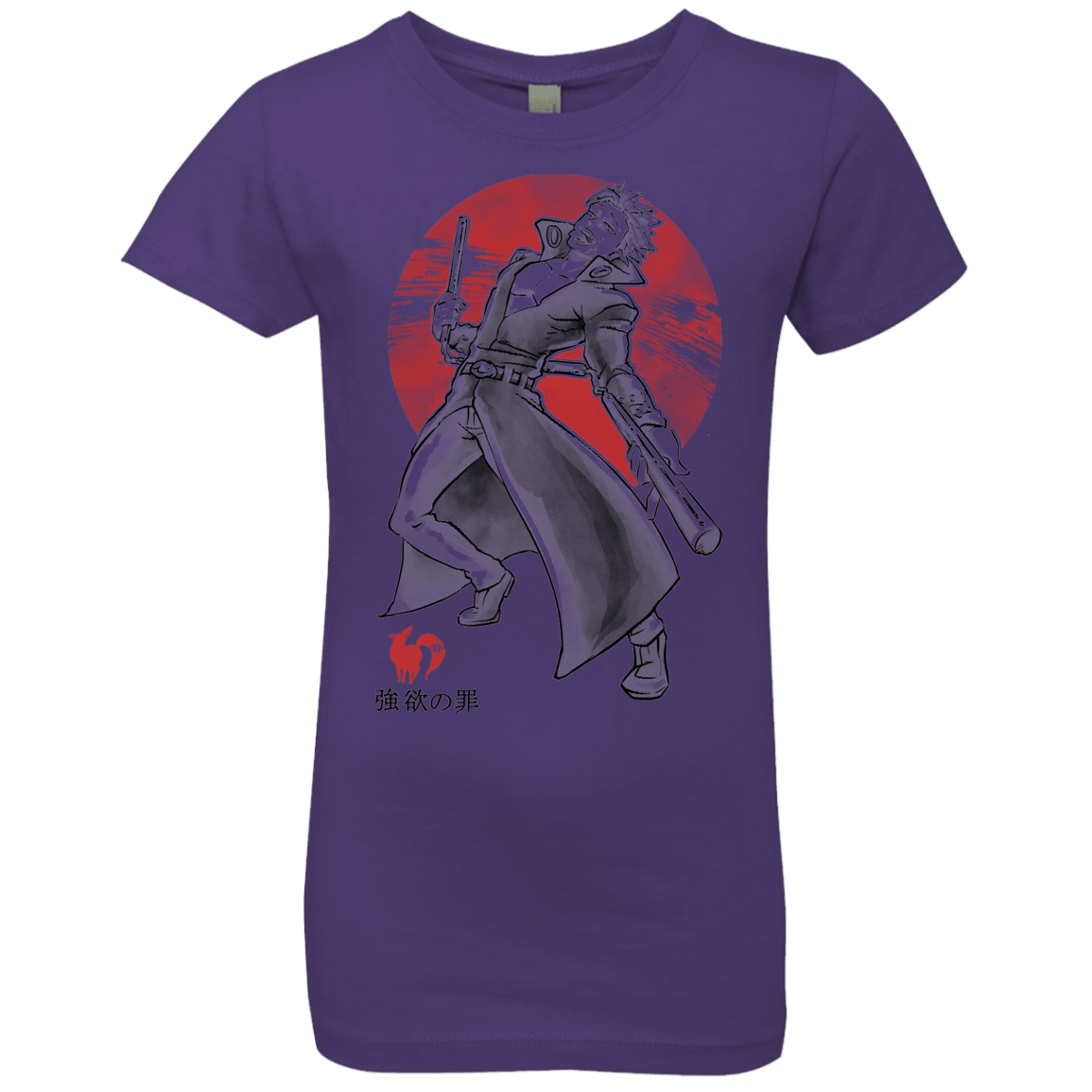 T-Shirts Purple Rush / YXS Fox Greed Girls Premium T-Shirt