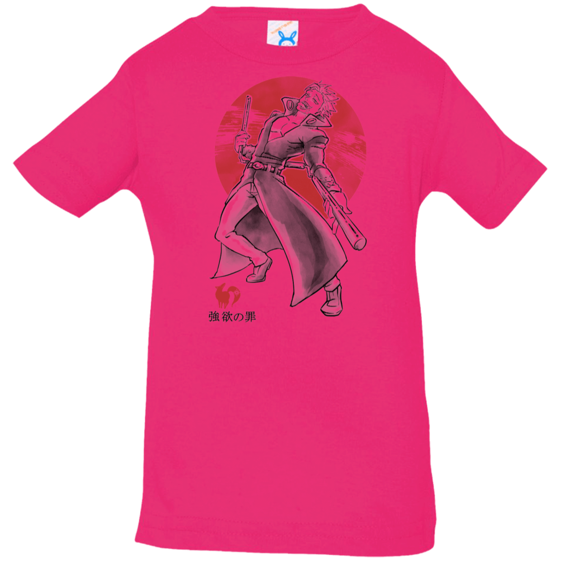 T-Shirts Hot Pink / 6 Months Fox Greed Infant Premium T-Shirt