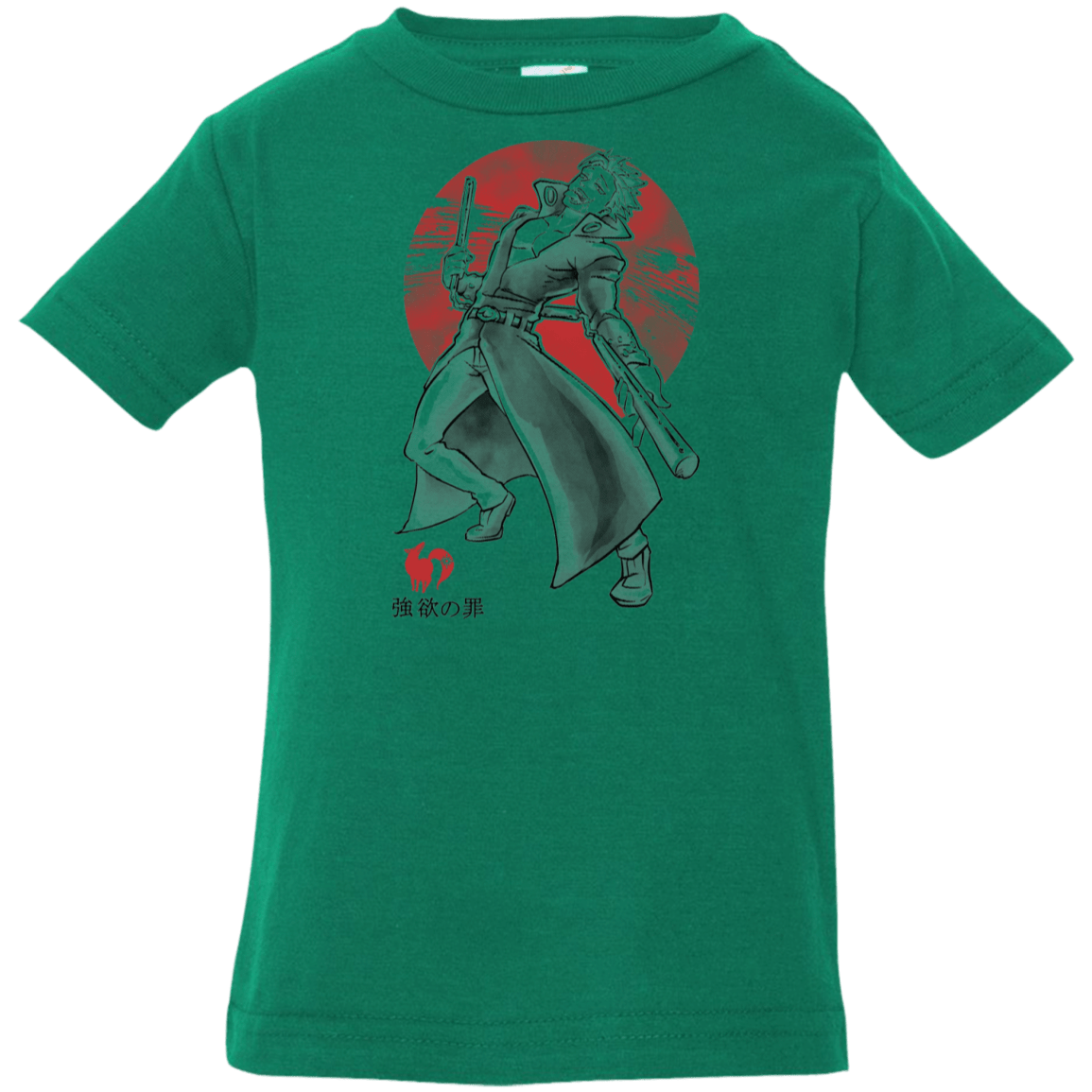 T-Shirts Kelly / 6 Months Fox Greed Infant Premium T-Shirt