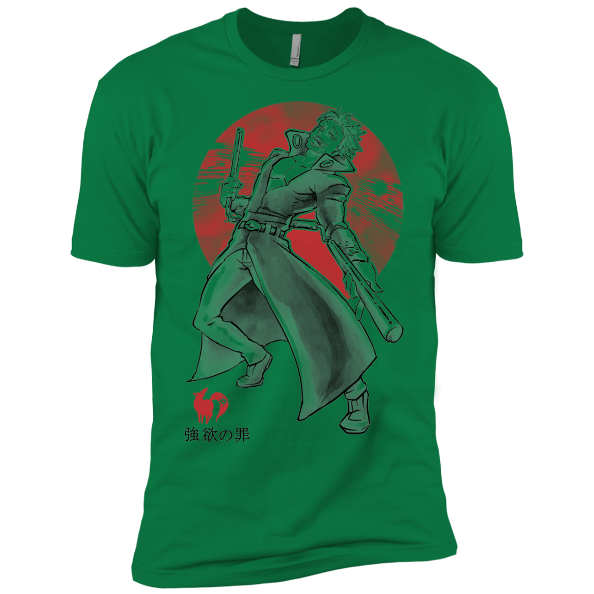 T-Shirts Kelly Green / X-Small Fox Greed Men's Premium T-Shirt