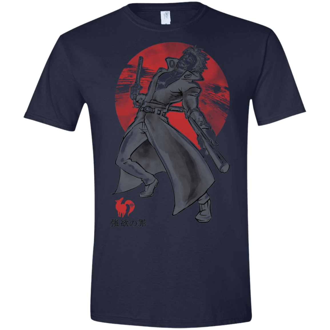 T-Shirts Navy / X-Small Fox Greed Men's Semi-Fitted Softstyle