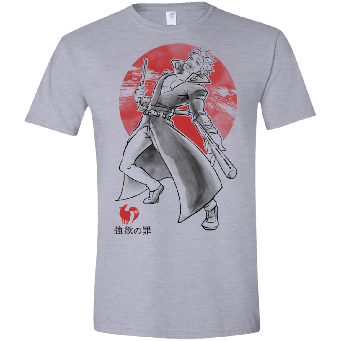 T-Shirts Sport Grey / X-Small Fox Greed Men's Semi-Fitted Softstyle