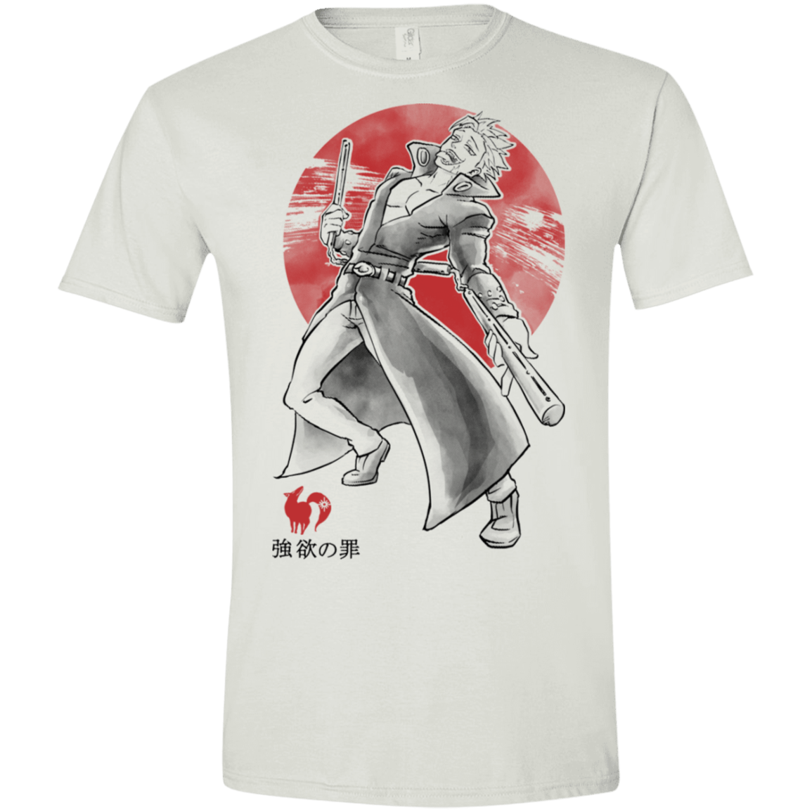 T-Shirts White / X-Small Fox Greed Men's Semi-Fitted Softstyle