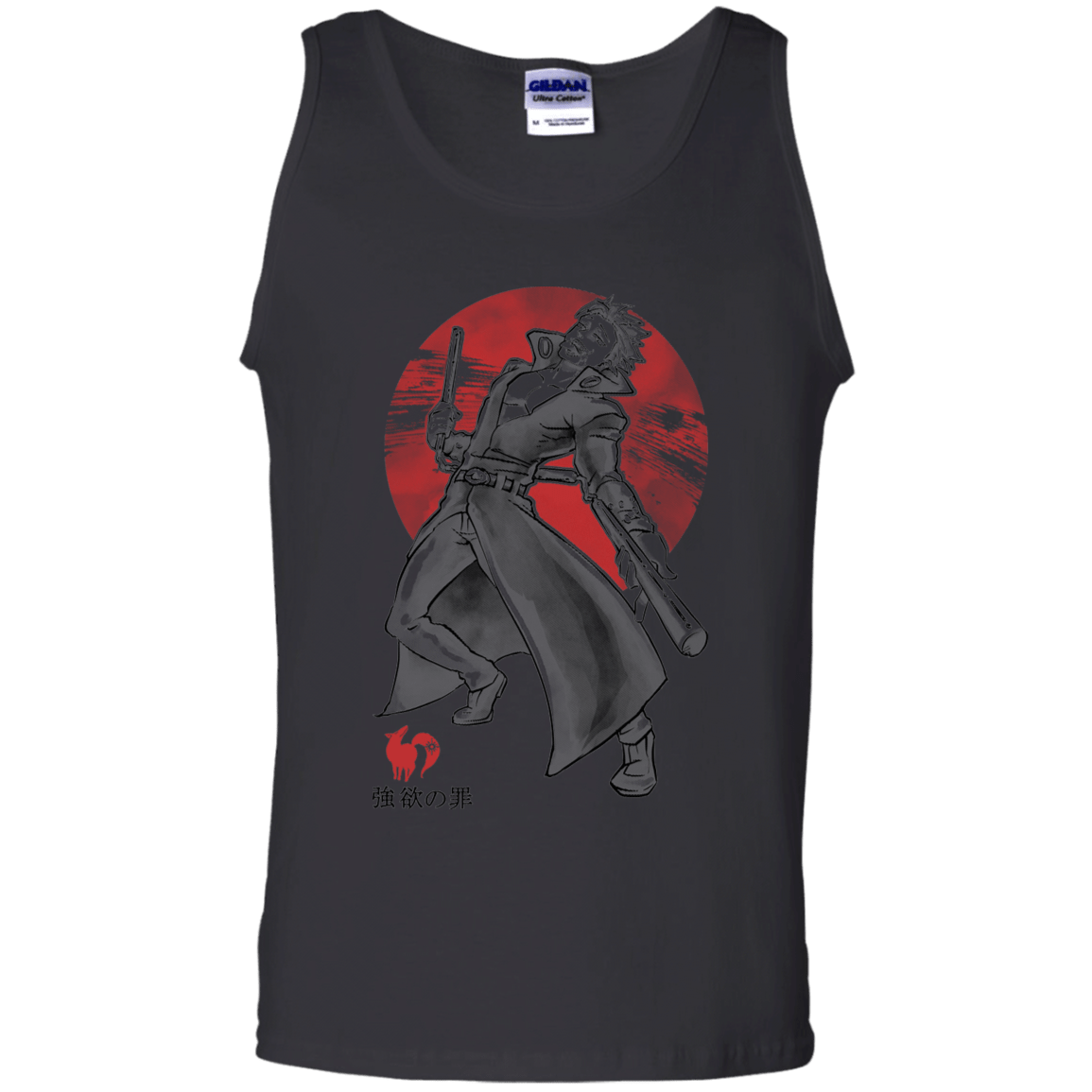 T-Shirts Black / S Fox Greed Men's Tank Top