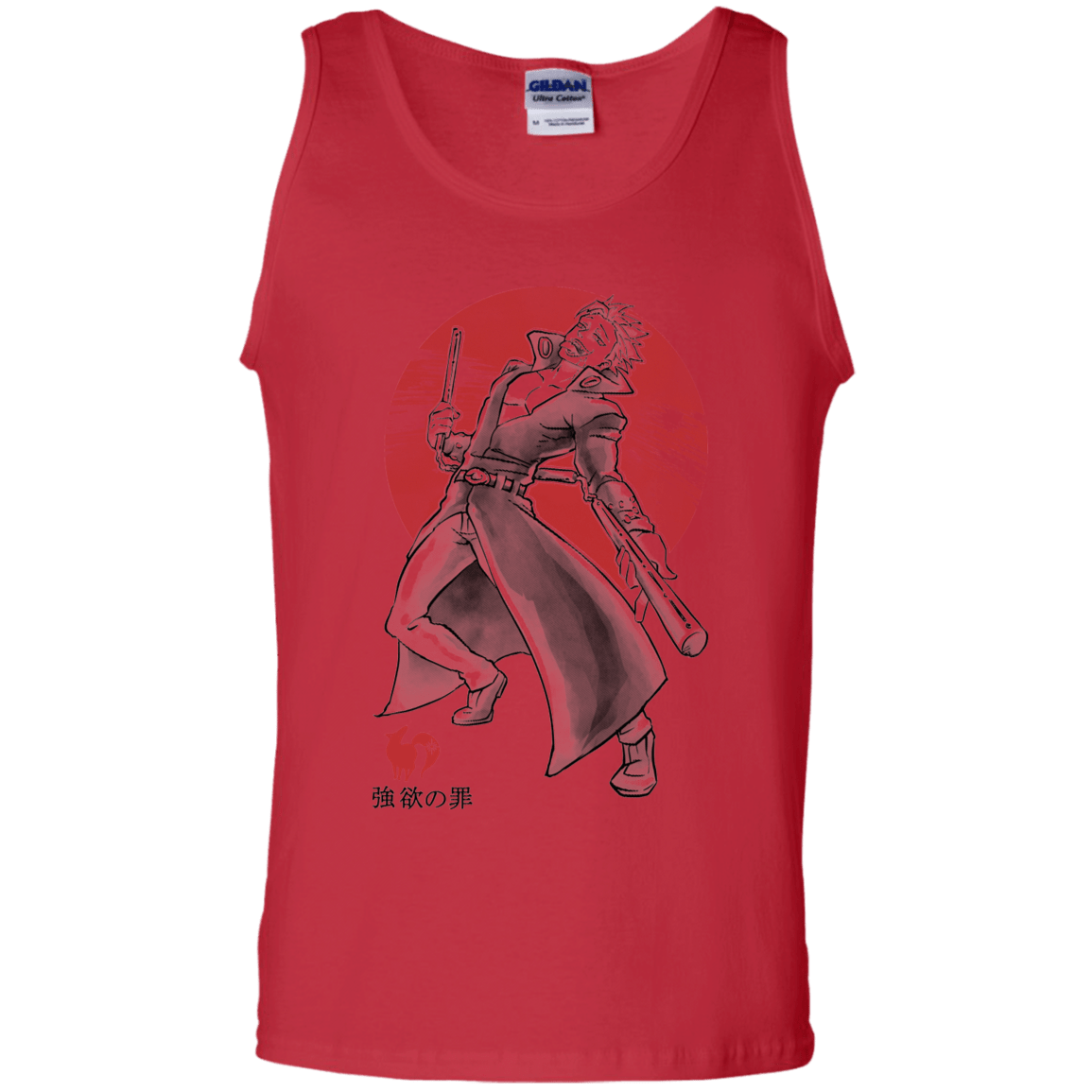 T-Shirts Red / S Fox Greed Men's Tank Top