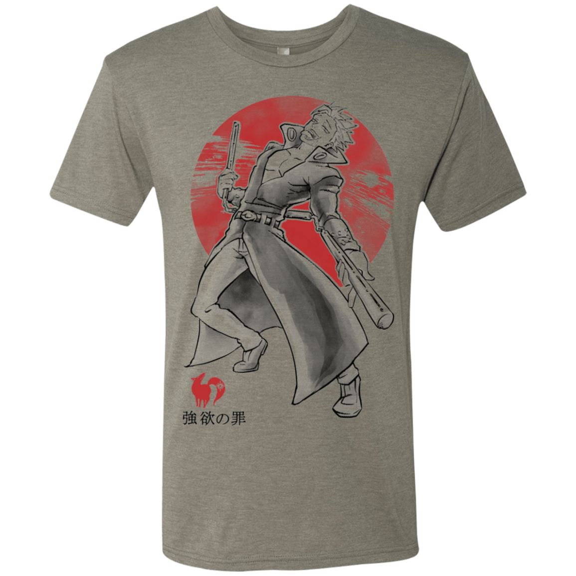 T-Shirts Venetian Grey / S Fox Greed Men's Triblend T-Shirt