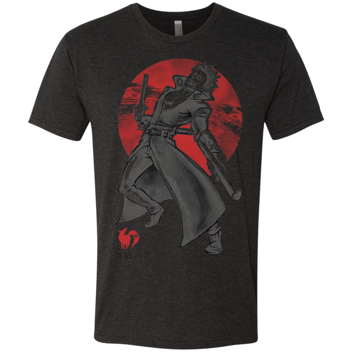 T-Shirts Vintage Black / S Fox Greed Men's Triblend T-Shirt