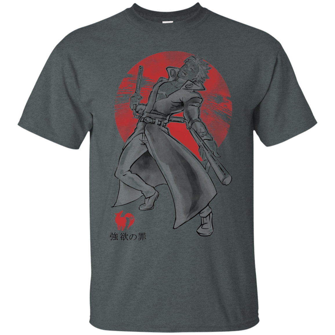 T-Shirts Dark Heather / S Fox Greed T-Shirt