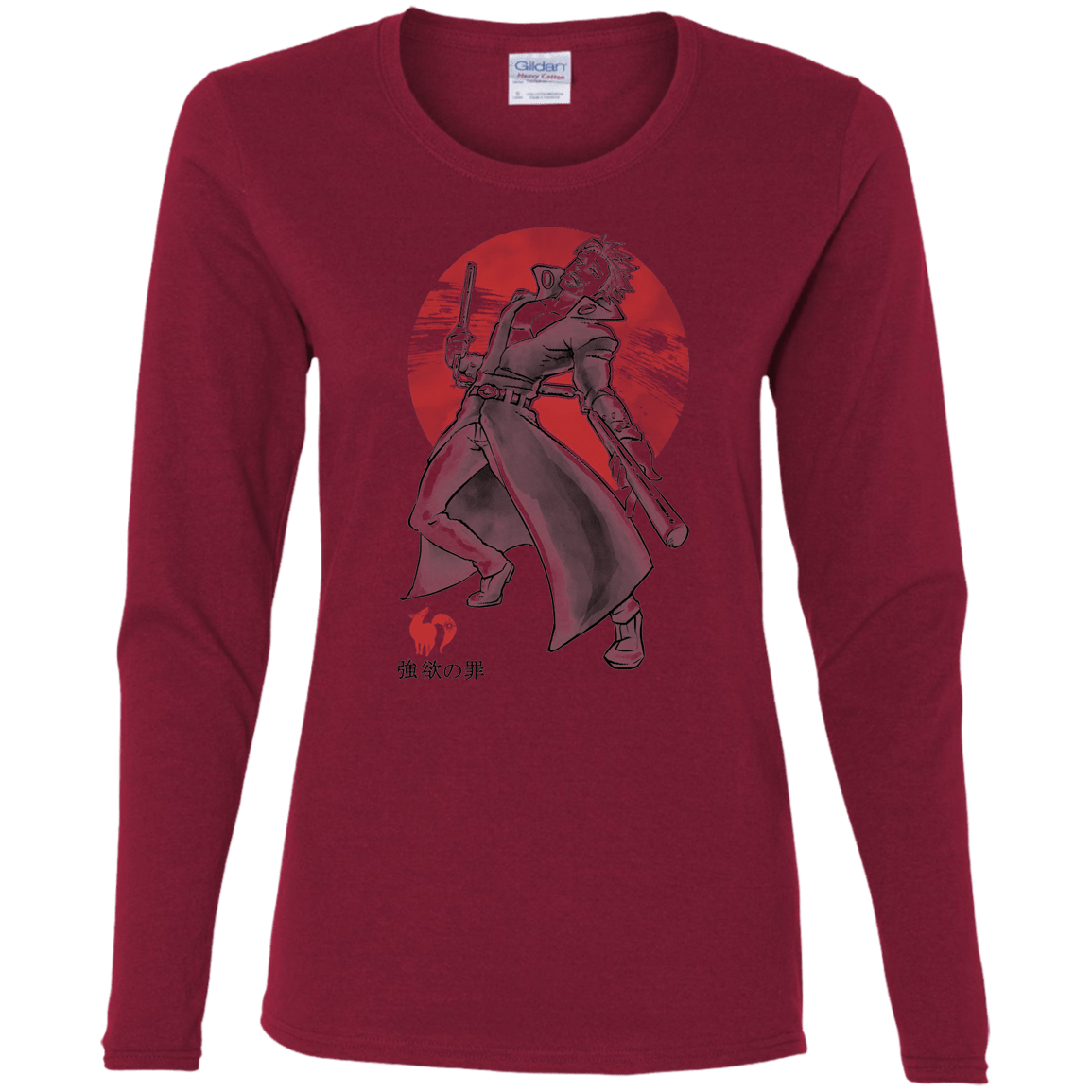 T-Shirts Cardinal / S Fox Greed Women's Long Sleeve T-Shirt