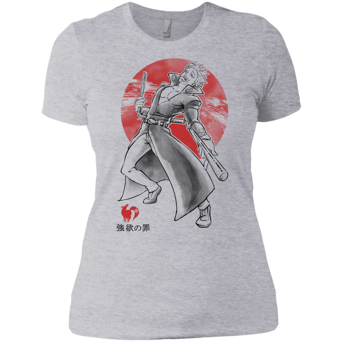 T-Shirts Heather Grey / X-Small Fox Greed Women's Premium T-Shirt