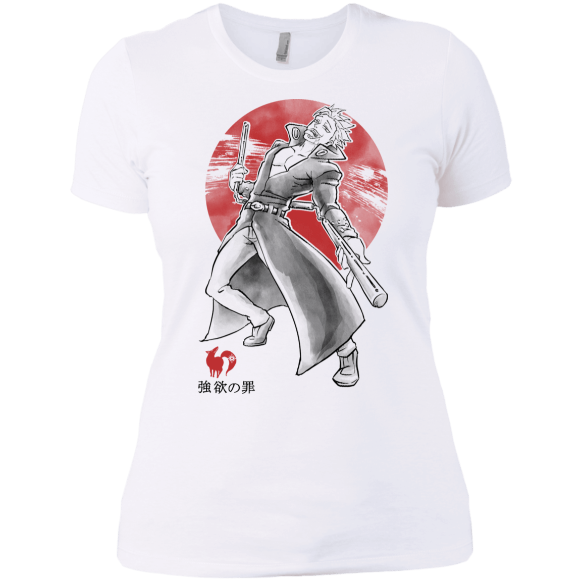 T-Shirts White / X-Small Fox Greed Women's Premium T-Shirt