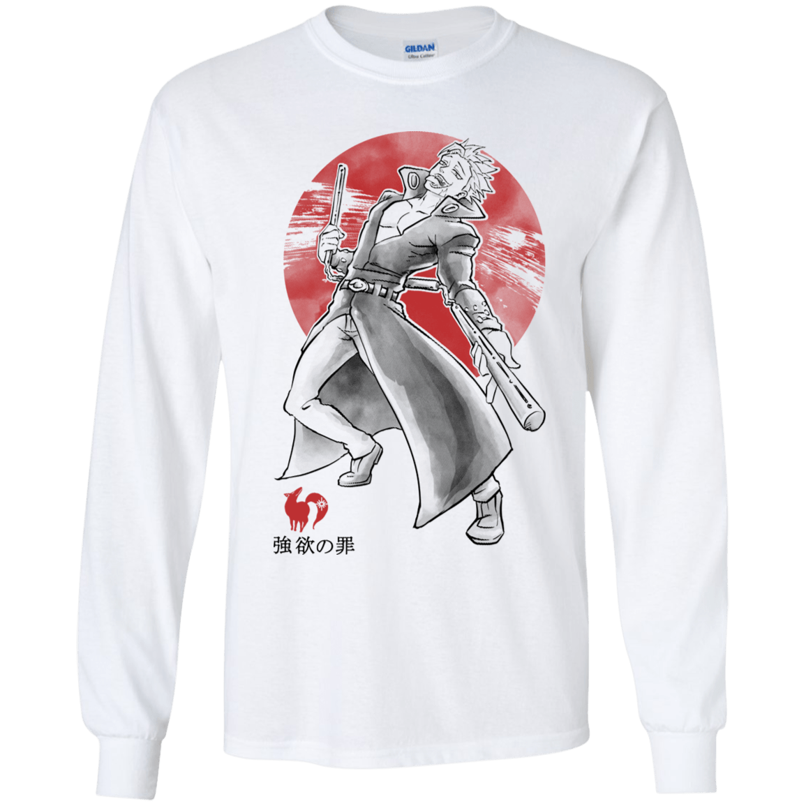 T-Shirts White / YS Fox Greed Youth Long Sleeve T-Shirt