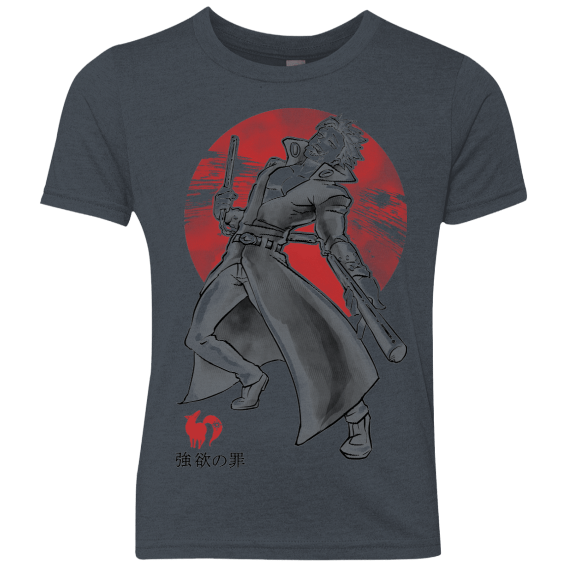 T-Shirts Vintage Navy / YXS Fox Greed Youth Triblend T-Shirt