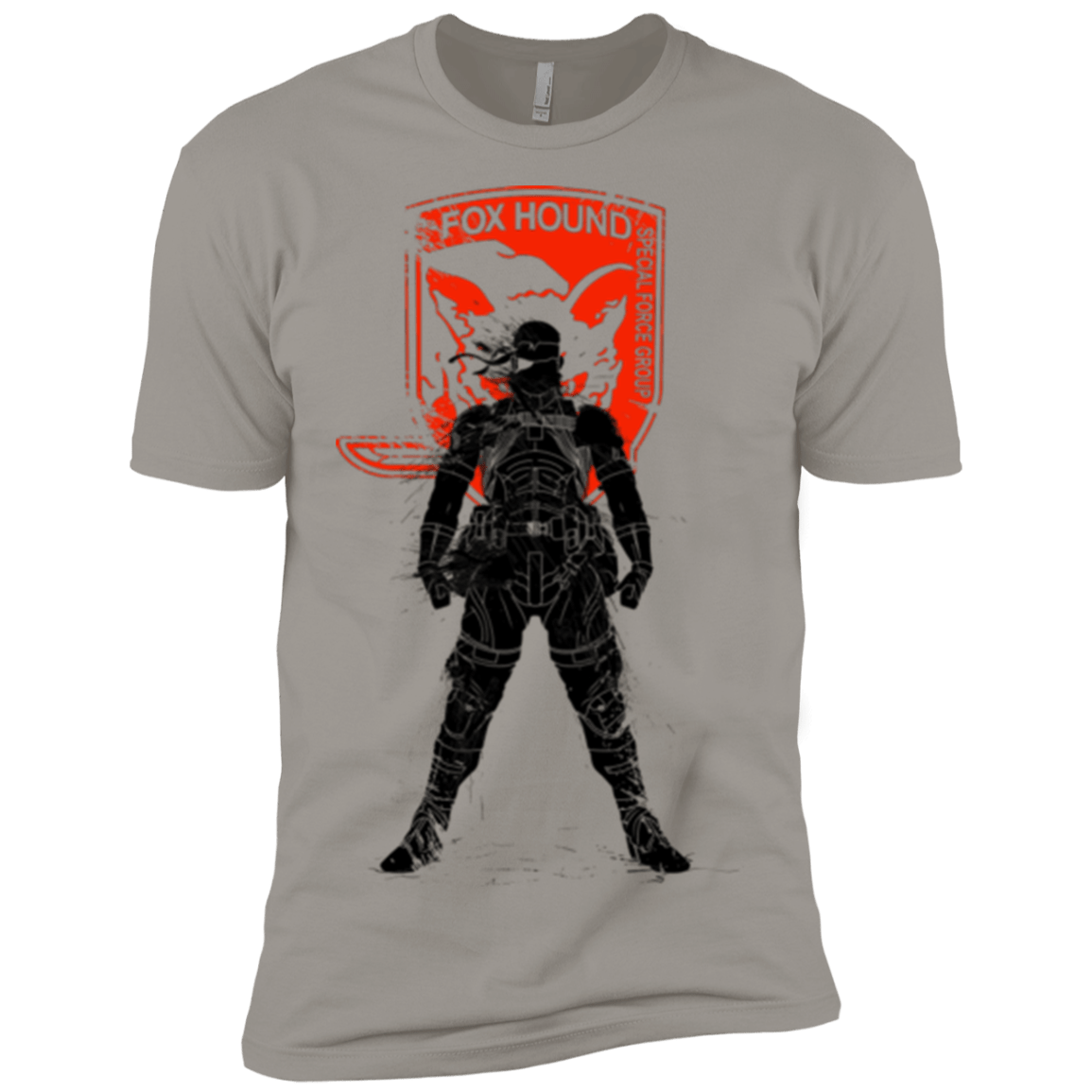T-Shirts Light Grey / X-Small Fox Hound (1) Men's Premium T-Shirt