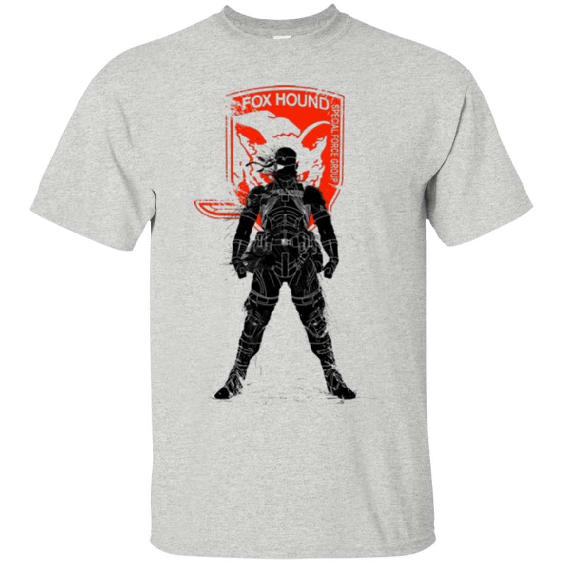 T-Shirts Ash / Small Fox Hound (1) T-Shirt