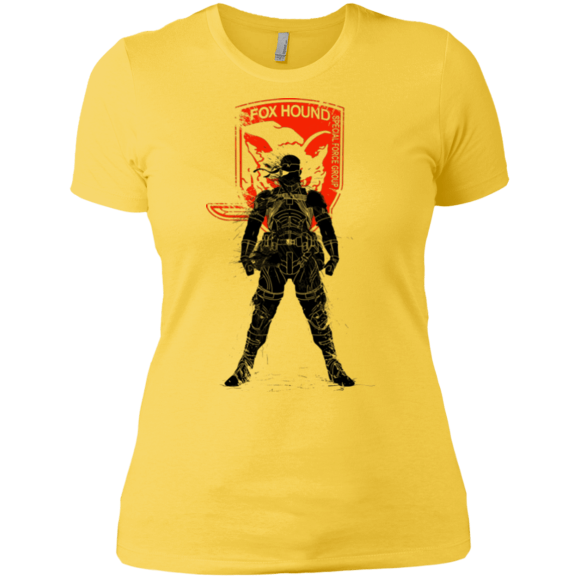 T-Shirts Vibrant Yellow / X-Small Fox Hound (1) Women's Premium T-Shirt