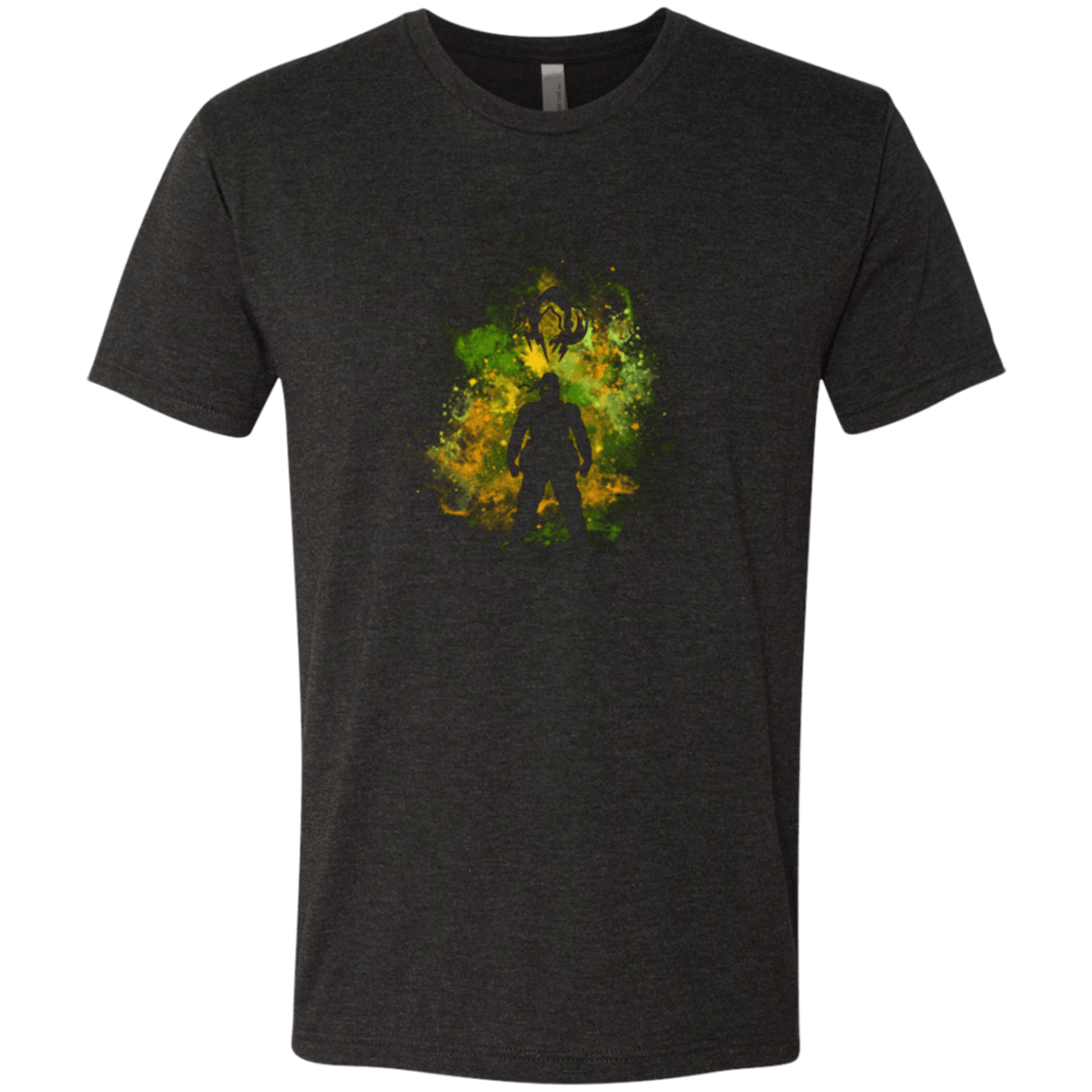 T-Shirts Vintage Black / Small Fox Hound Art Men's Triblend T-Shirt