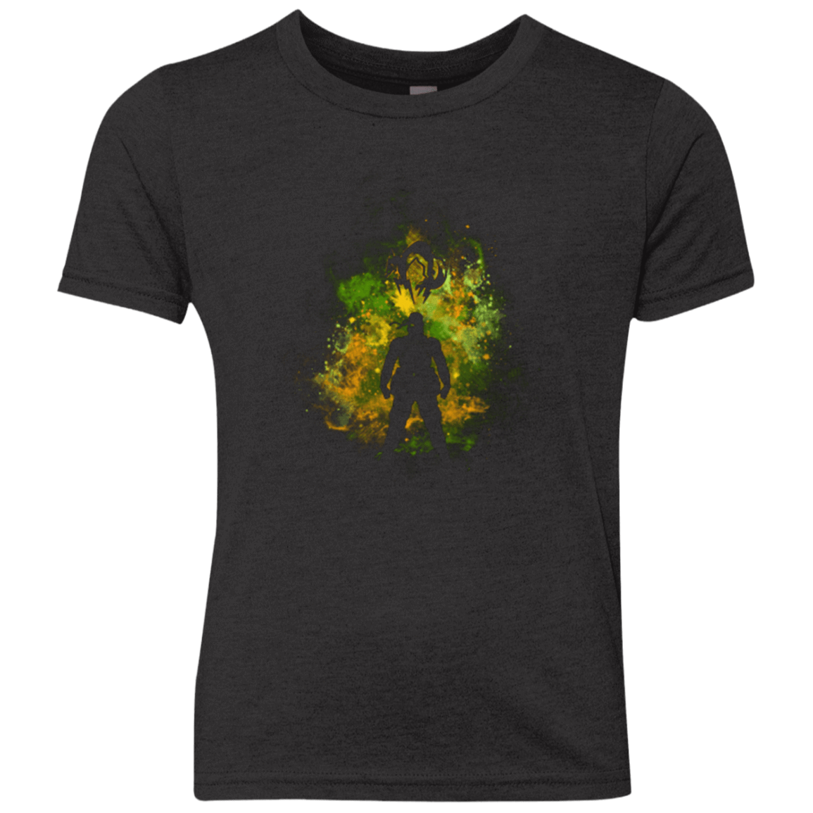 T-Shirts Vintage Black / YXS Fox Hound Art Youth Triblend T-Shirt