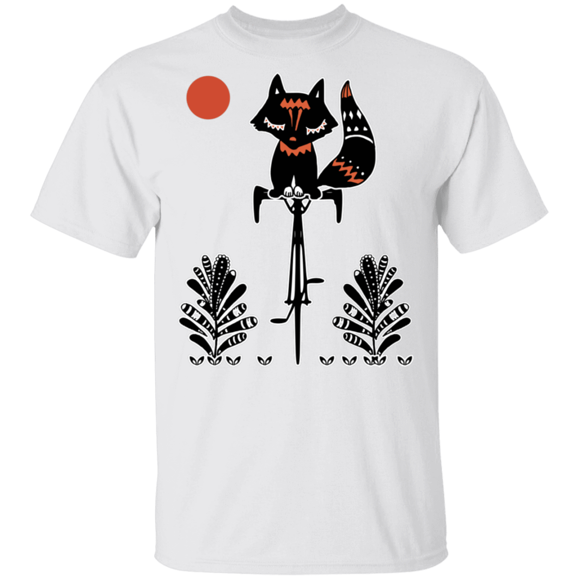 T-Shirts White / S Fox On A Bike T-Shirt