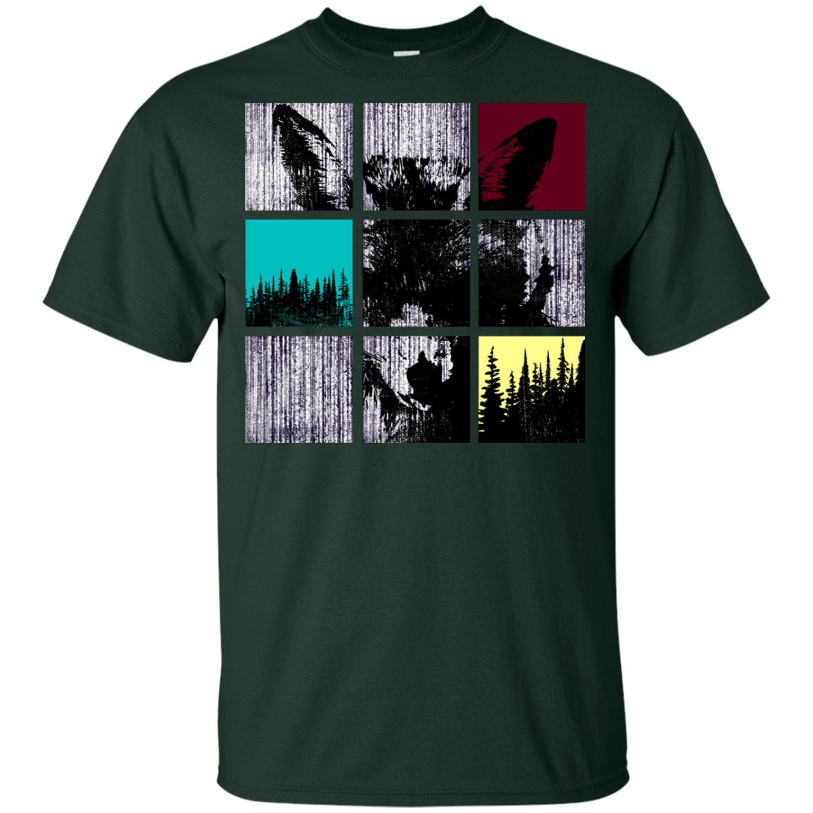 T-Shirts Forest / YXS Fox Pane Youth T-Shirt