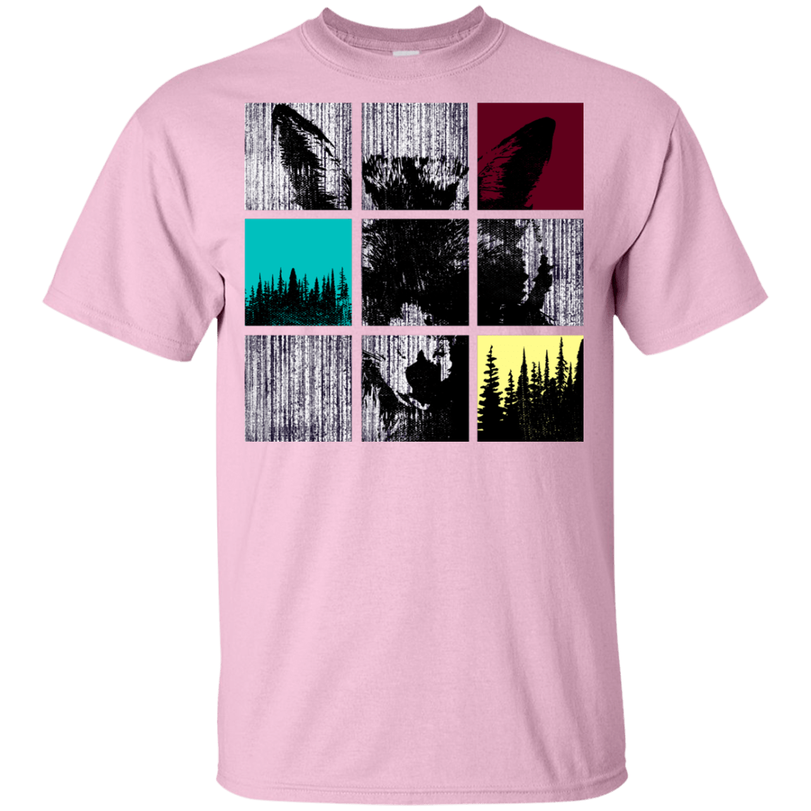 T-Shirts Light Pink / YXS Fox Pane Youth T-Shirt