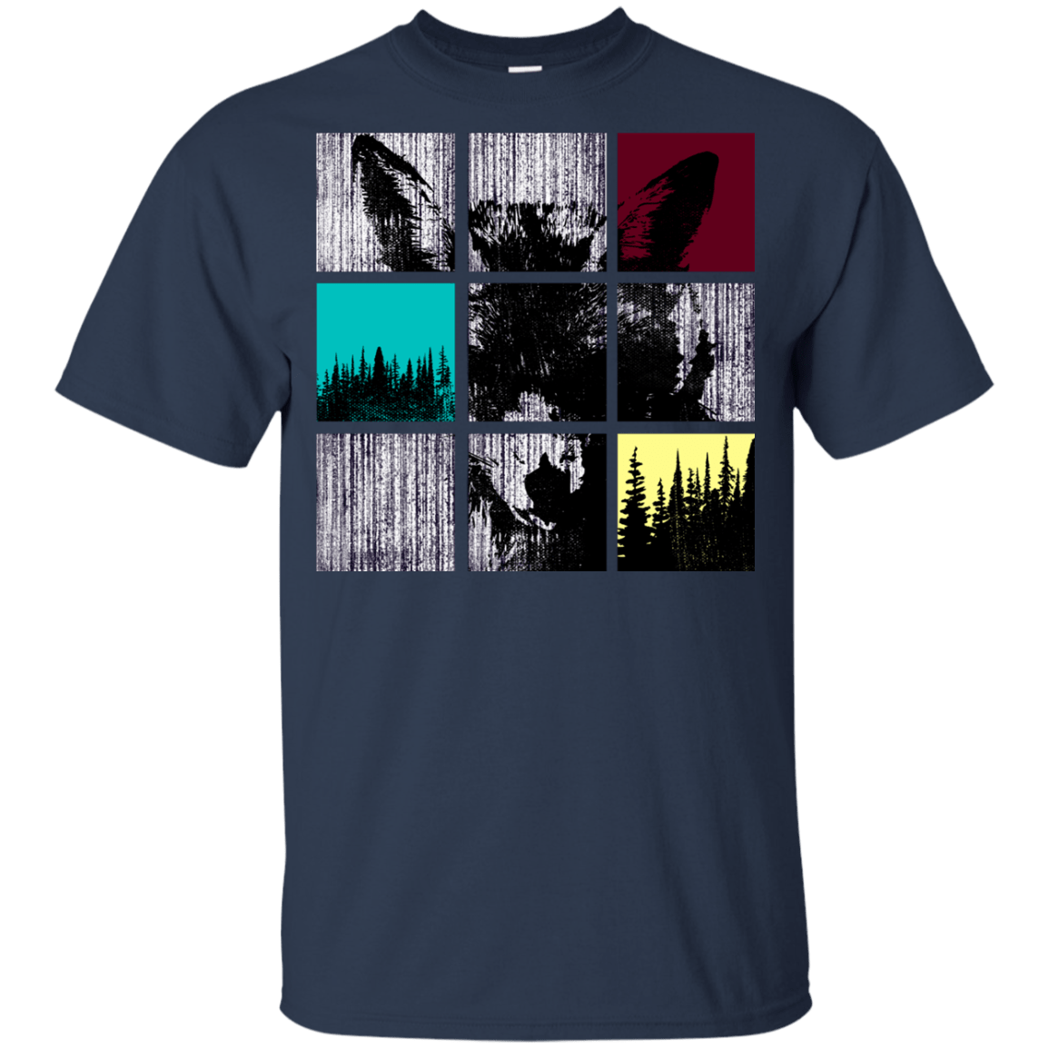 T-Shirts Navy / YXS Fox Pane Youth T-Shirt