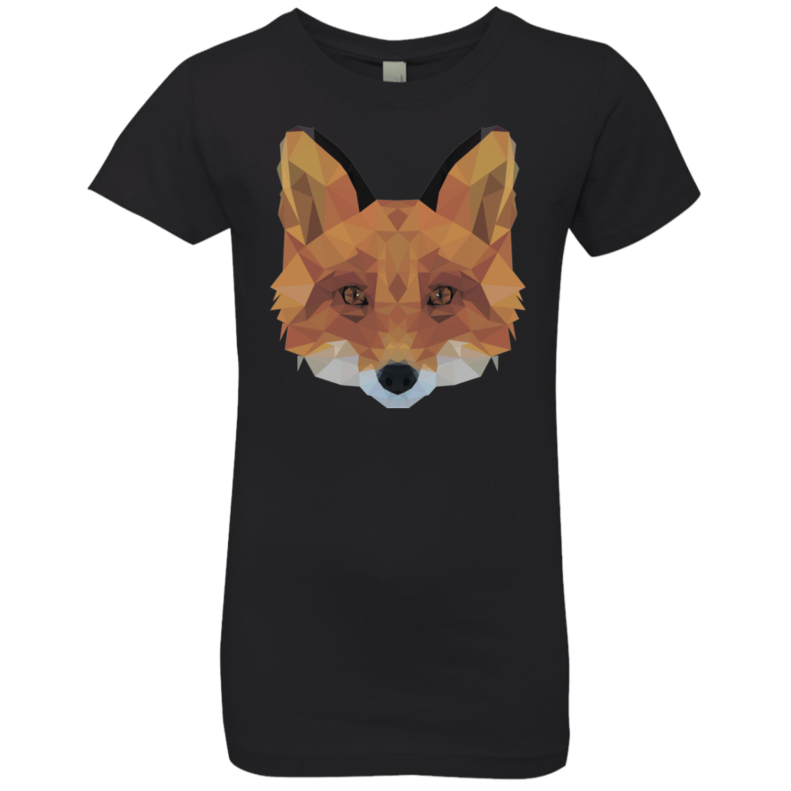 T-Shirts Black / YXS Fox Portrait Girls Premium T-Shirt