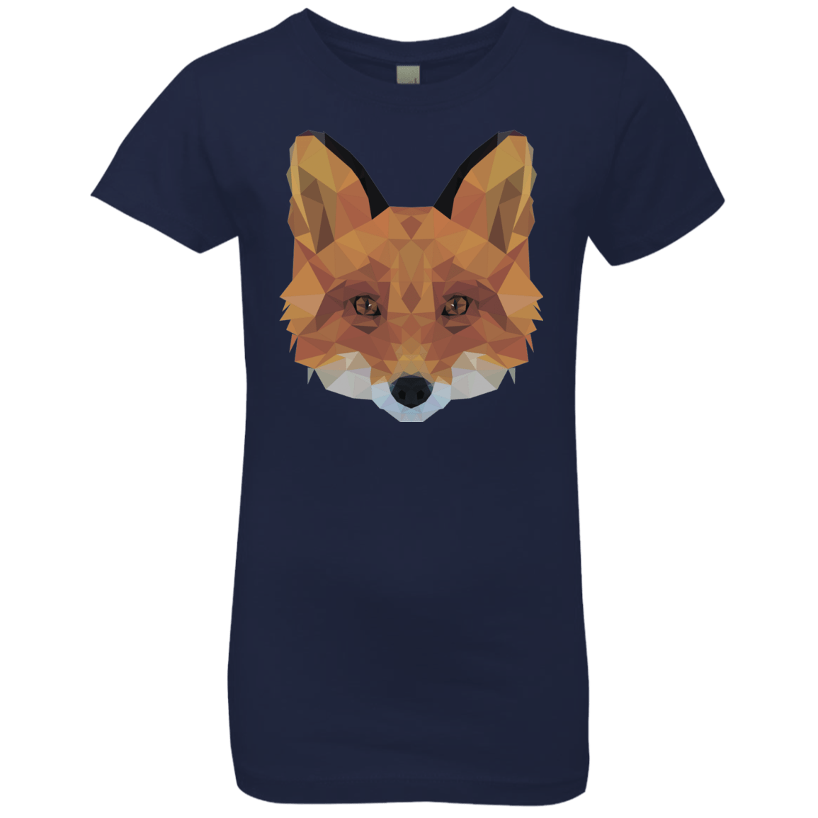 T-Shirts Midnight Navy / YXS Fox Portrait Girls Premium T-Shirt