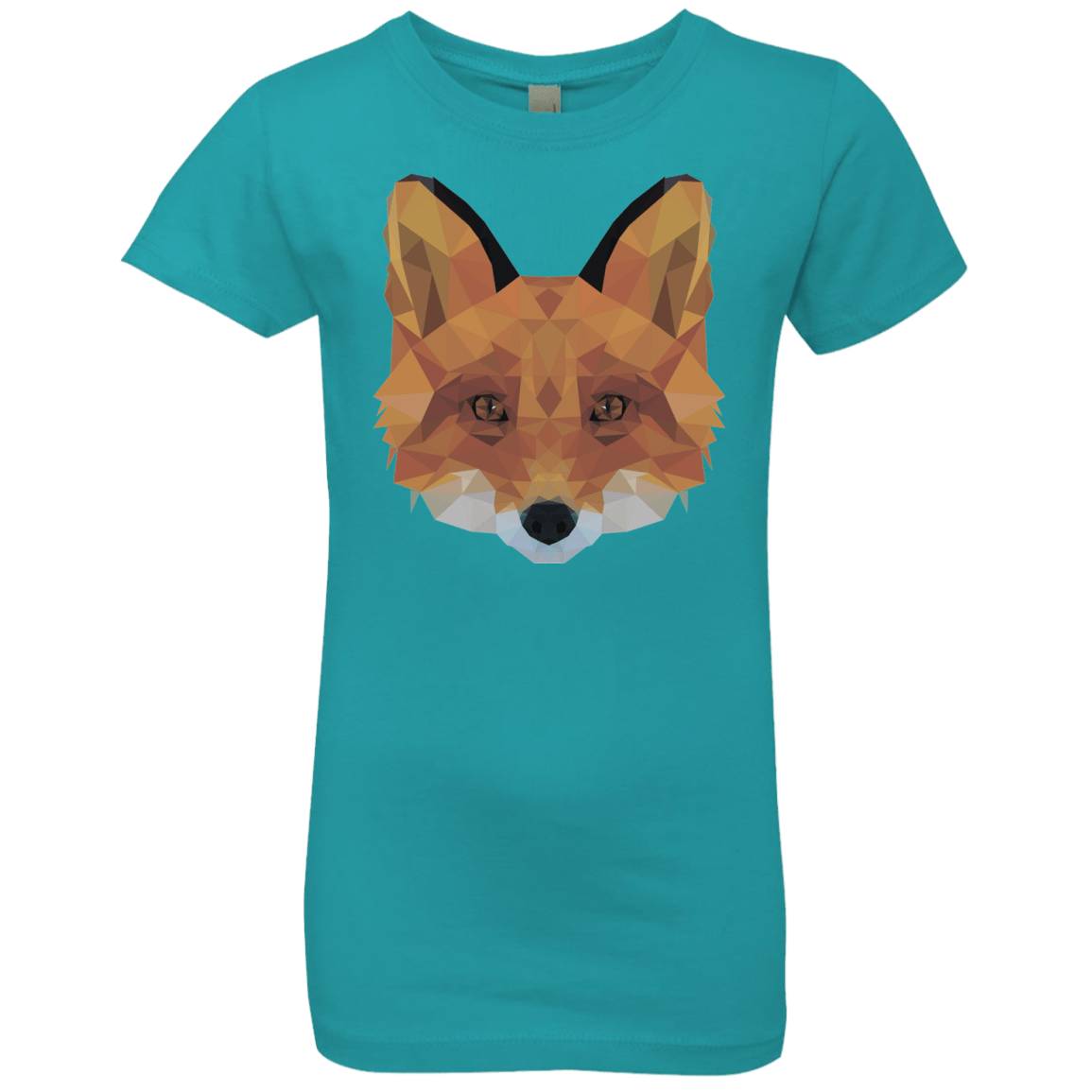 T-Shirts Tahiti Blue / YXS Fox Portrait Girls Premium T-Shirt