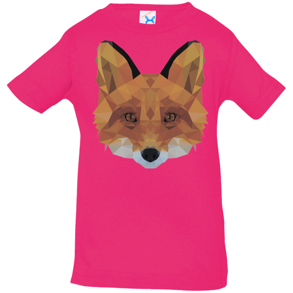 T-Shirts Hot Pink / 6 Months Fox Portrait Infant Premium T-Shirt