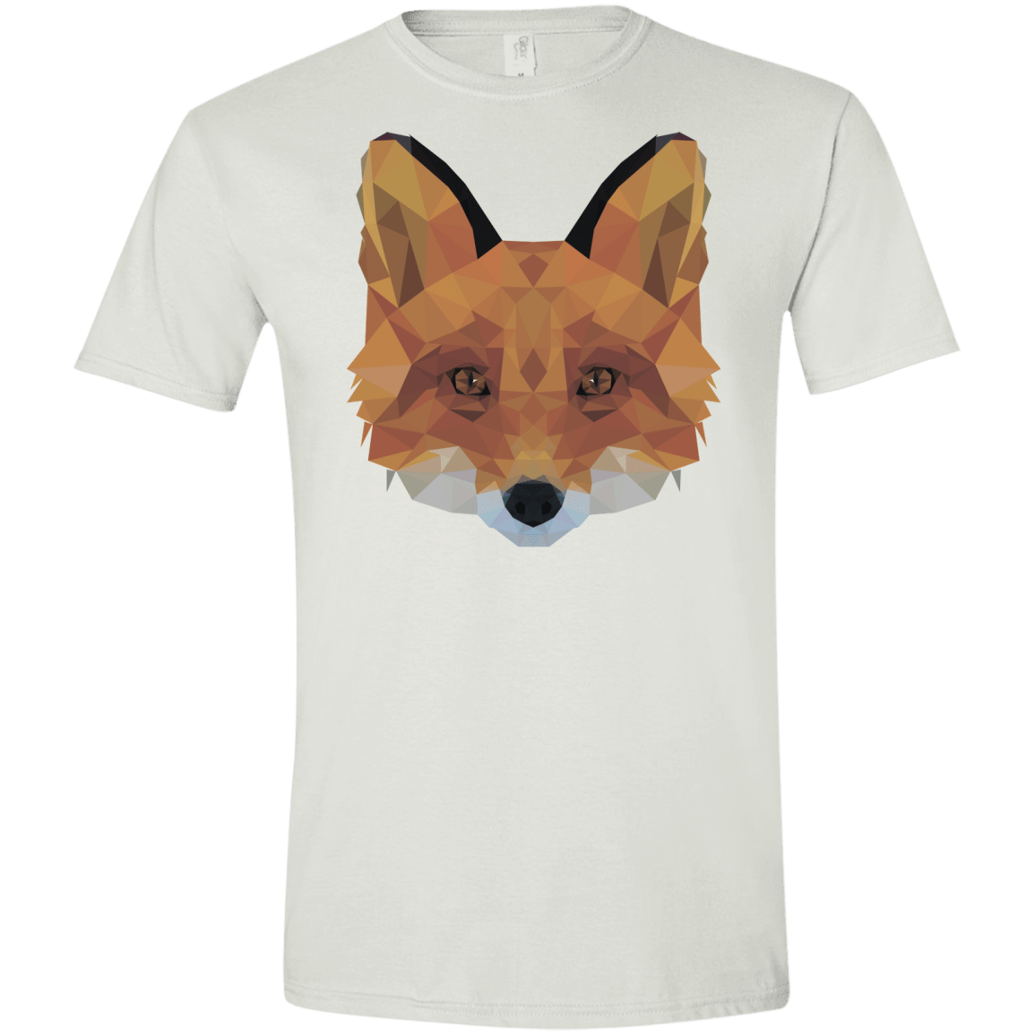T-Shirts White / X-Small Fox Portrait Men's Semi-Fitted Softstyle